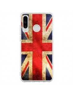 Coque Huawei P30 Lite Drapeau Angleterre Anglais UK -...