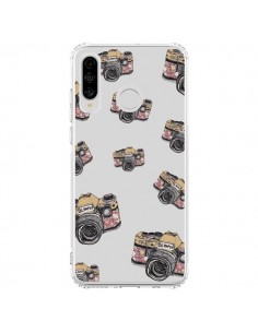 Coque Huawei P30 Lite Appareil photo vintage Rose - Laetitia