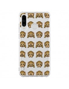 Coque Huawei P30 Lite Singe Monkey Emoticone Emoji...