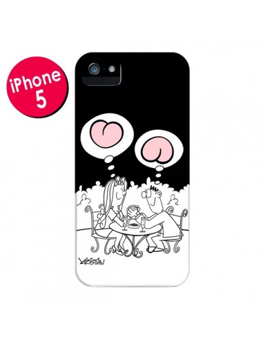 Coque L'amour selon homme et femme pour iPhone 5 et 5S - Kristian