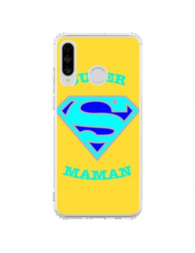 Coque Huawei P30 Lite Super Maman Superman - Laetitia