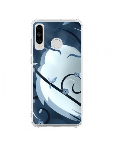 Coque Huawei P30 Lite Chouette Hibou Asiatique - LouJah