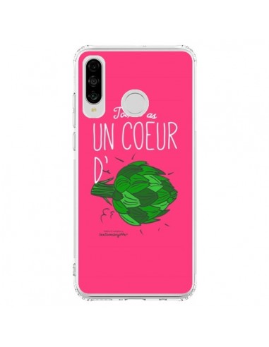 Coque Huawei P30 Lite Toi tu as un coeur d'artichaut - Leellouebrigitte