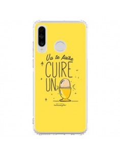 Coque Huawei P30 Lite Va te faire cuir un oeuf jaune -...