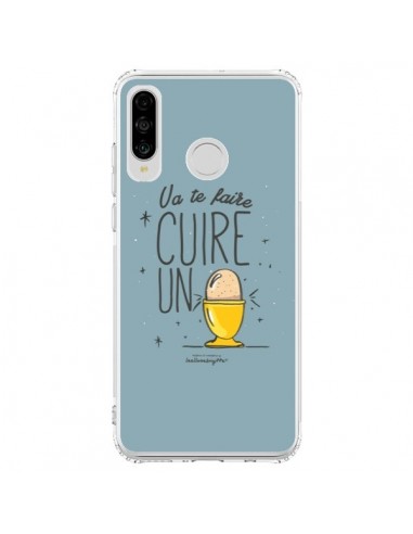 Coque Huawei P30 Lite Va te faire cuir un oeuf gris - Leellouebrigitte