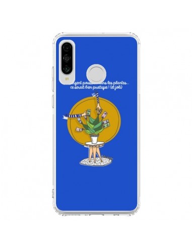 Coque Huawei P30 Lite L'argent ne pousse pas dans les plantes - Leellouebrigitte