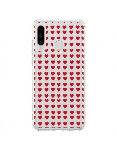 Coque Huawei P30 Lite Coeurs Heart Love Amour Red...