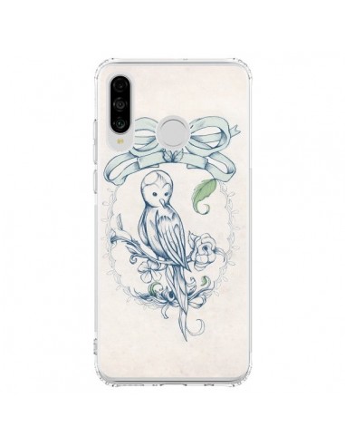 Coque Huawei P30 Lite Bird Oiseau Mignon Vintage - Lassana