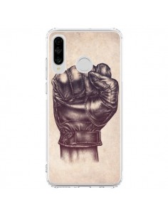 Coque Huawei P30 Lite Fight Poing Cuir - Lassana