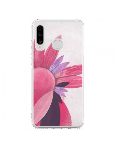 Coque Huawei P30 Lite Flowers Fleurs Roses - Lassana