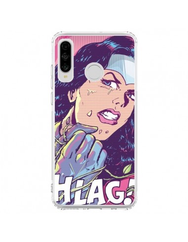 Coque Huawei P30 Lite Girl Shlag Comics BD - Lassana