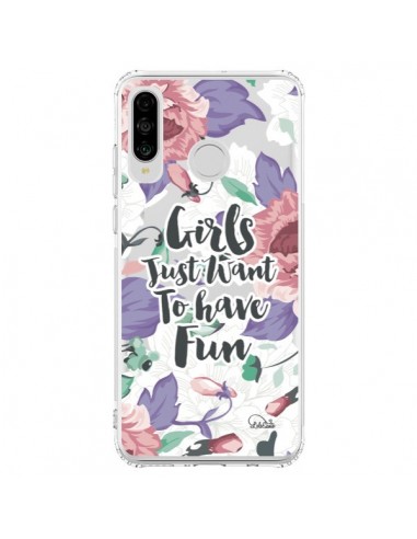 Coque Huawei P30 Lite Girls Fun Transparente - Lolo Santo