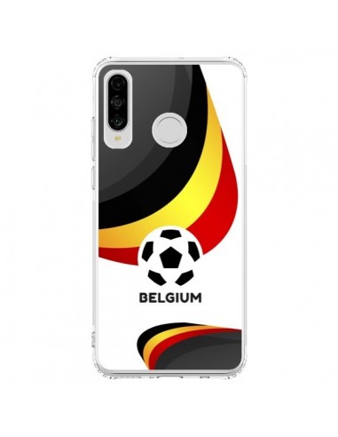 Coque Huawei P30 Lite Equipe Belgique Football - Madotta