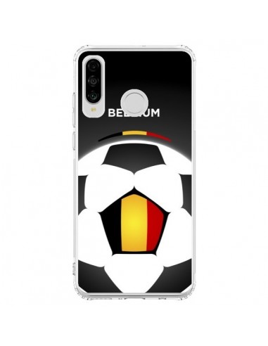 Coque Huawei P30 Lite Belgique Ballon Football - Madotta