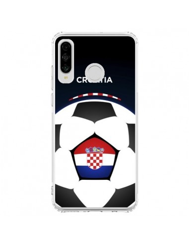 Coque Huawei P30 Lite Croatie Ballon Football - Madotta