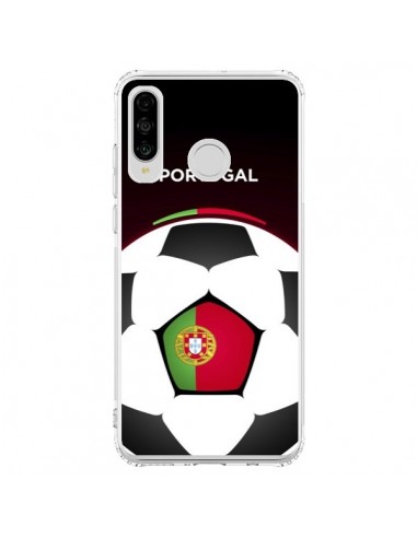 Coque Huawei P30 Lite Portugal Ballon Football - Madotta