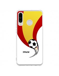 Coque Huawei P30 Lite Equipe Espagne Spain Football -...