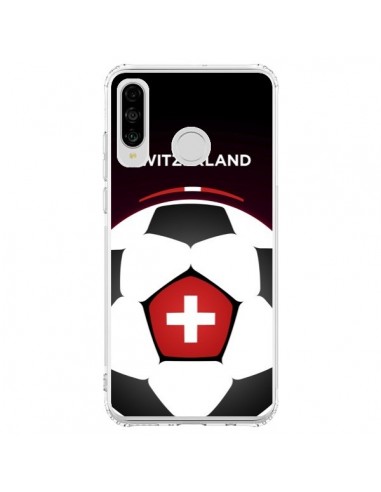 Coque Huawei P30 Lite Suisse Ballon Football - Madotta