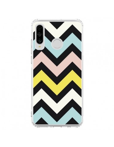 Coque Huawei P30 Lite Azteque Chevron Sunny - Mary Nesrala