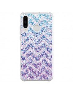 Coque Huawei P30 Lite Chevron Splash Triangle Azteque -...