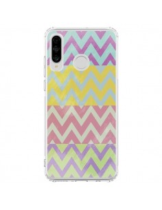 Coque Huawei P30 Lite Chevron Summer Triangle Azteque -...