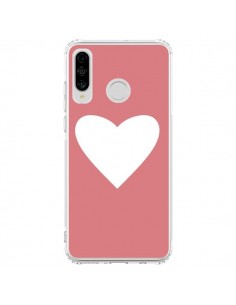Coque Huawei P30 Lite Coeur Corail - Mary Nesrala