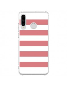 Coque Huawei P30 Lite Bandes Corail - Mary Nesrala