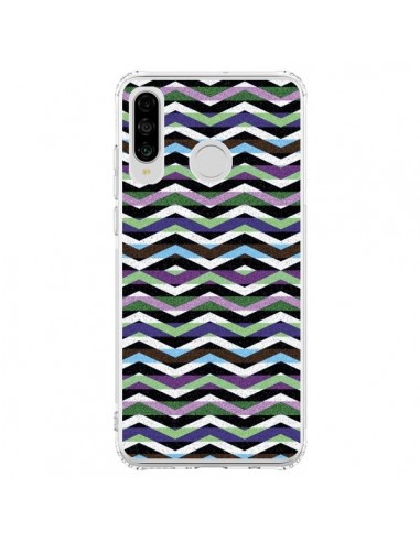 Coque Huawei P30 Lite Equilibirum Azteque Tribal - Mary Nesrala