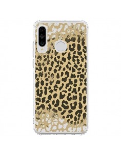 Coque Huawei P30 Lite Leopard Golden Or Doré - Mary Nesrala