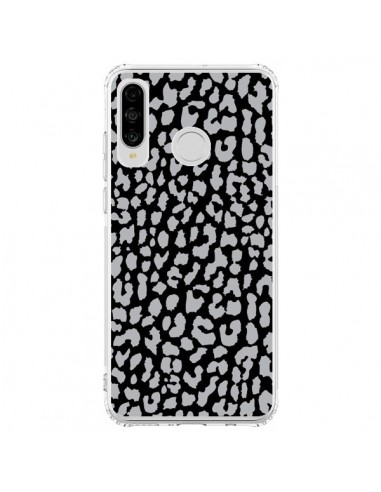 Coque Huawei P30 Lite Leopard Gris - Mary Nesrala