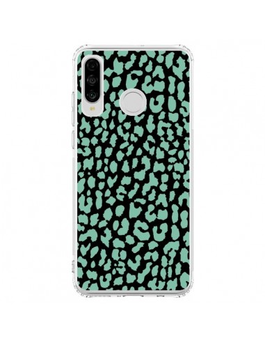 Coque Huawei P30 Lite Leopard Mint Vert - Mary Nesrala