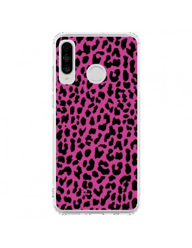 Coque Huawei P30 Lite Leopard Rose Pink Neon - Mary Nesrala