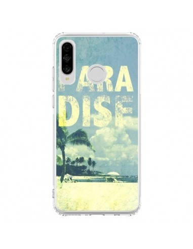 Coque Huawei P30 Lite Paradise Summer Ete Plage - Mary Nesrala