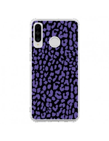 Coque Huawei P30 Lite Leopard Violet - Mary Nesrala