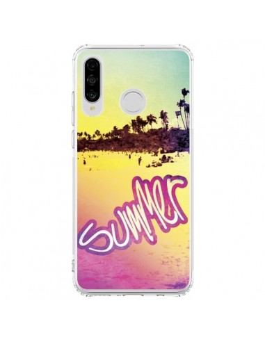 Coque Huawei P30 Lite Summer Dream Ete Plage - Mary Nesrala