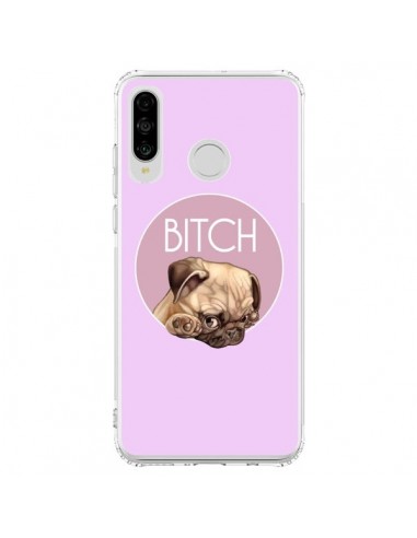 Coque Huawei P30 Lite Bulldog Bitch - Maryline Cazenave