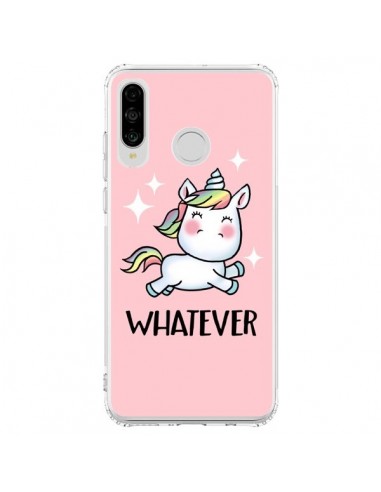 Coque Huawei P30 Lite Licorne Whatever - Maryline Cazenave