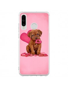 Coque Huawei P30 Lite Chien Dog Gateau Coeur Love -...