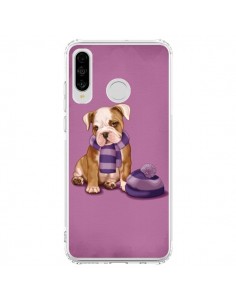 Coque Huawei P30 Lite Chien Dog Echarpe Bonnet Froid...