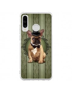 Coque Huawei P30 Lite Chien Dog Bulldog Noeud Papillon...
