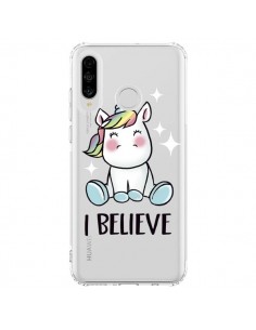 Coque Huawei P30 Lite Licorne I Believe Transparente -...