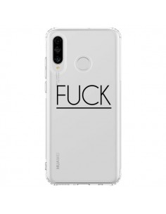 Coque Huawei P30 Lite Fuck Transparente - Maryline Cazenave